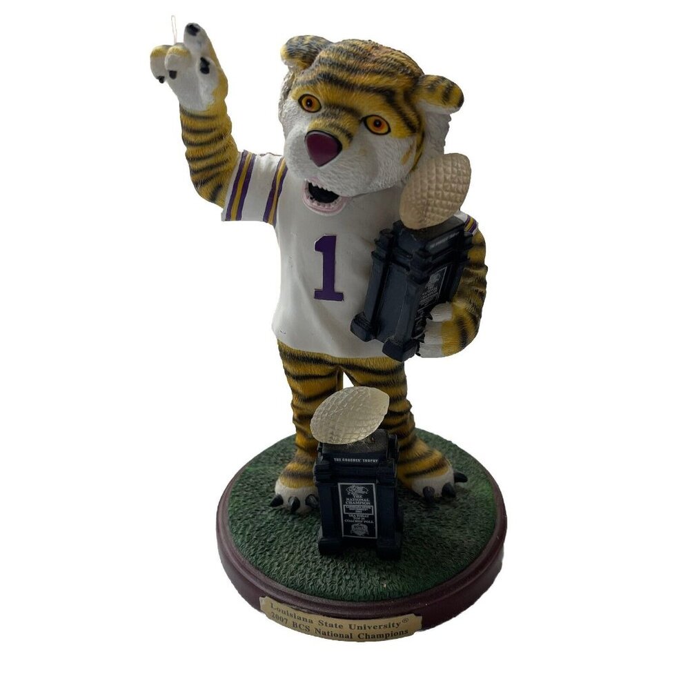 Limited Edition Memory Company 2007 National Championship LSU Mike Tiger Statue